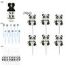 Adorable Panda Animal Party Supplies Tableware Decor For Kids Birthday Celebrations