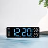5503 Electronic Clock Simple Multi-function Clock Rectangular Large Font Alarm Clock Can Be Hung or Stand-alone Clock Watch