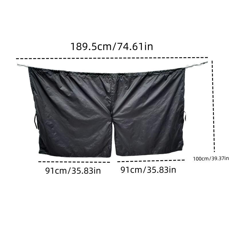 

2pcs Sun Shade Privacy Curtain Taxi Car Isolation Curtain Partition Protection Curtain Commercial Vehicle car accessories