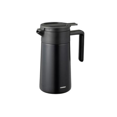 Ceramic-Coated Vacuum-Insulated Double-Layered Insulated Coffee Pot, 600ml Capacity, Black, CHP-600-B