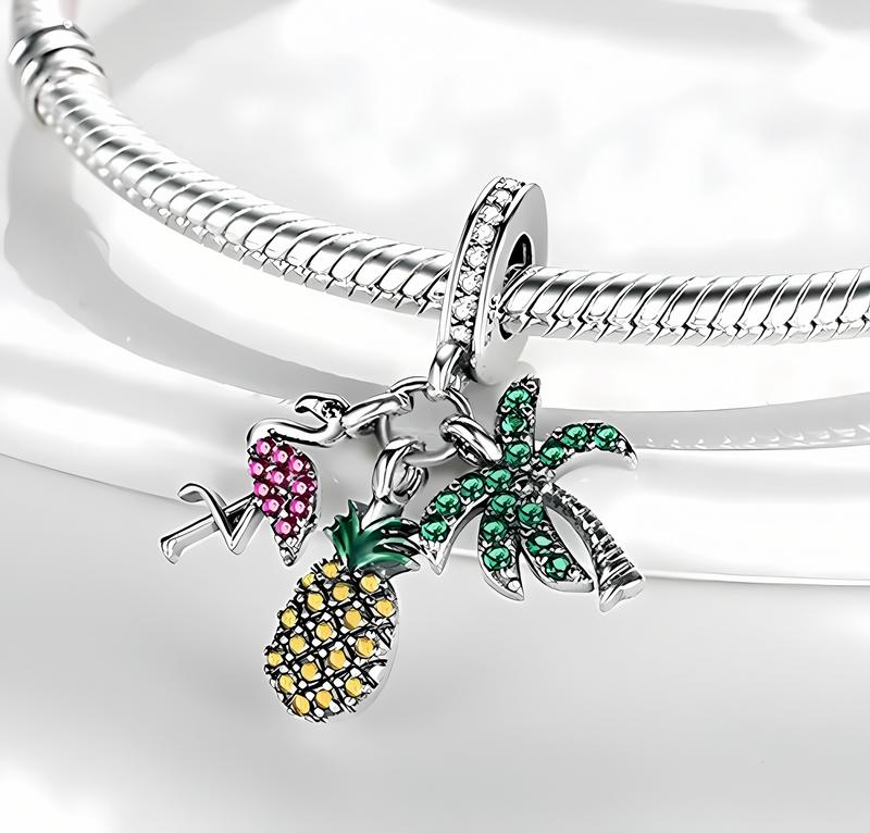 Charms Do Pandora Zawieszka Charms Potrójny Wakacyjny Charmsy Trusky