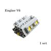 Technical Parts Kit V2 V4 V6 V8 V10 V12 V14 Engine Cylinder Building Blocks Bricks Model for High-tech Cars DIY Educational Toys