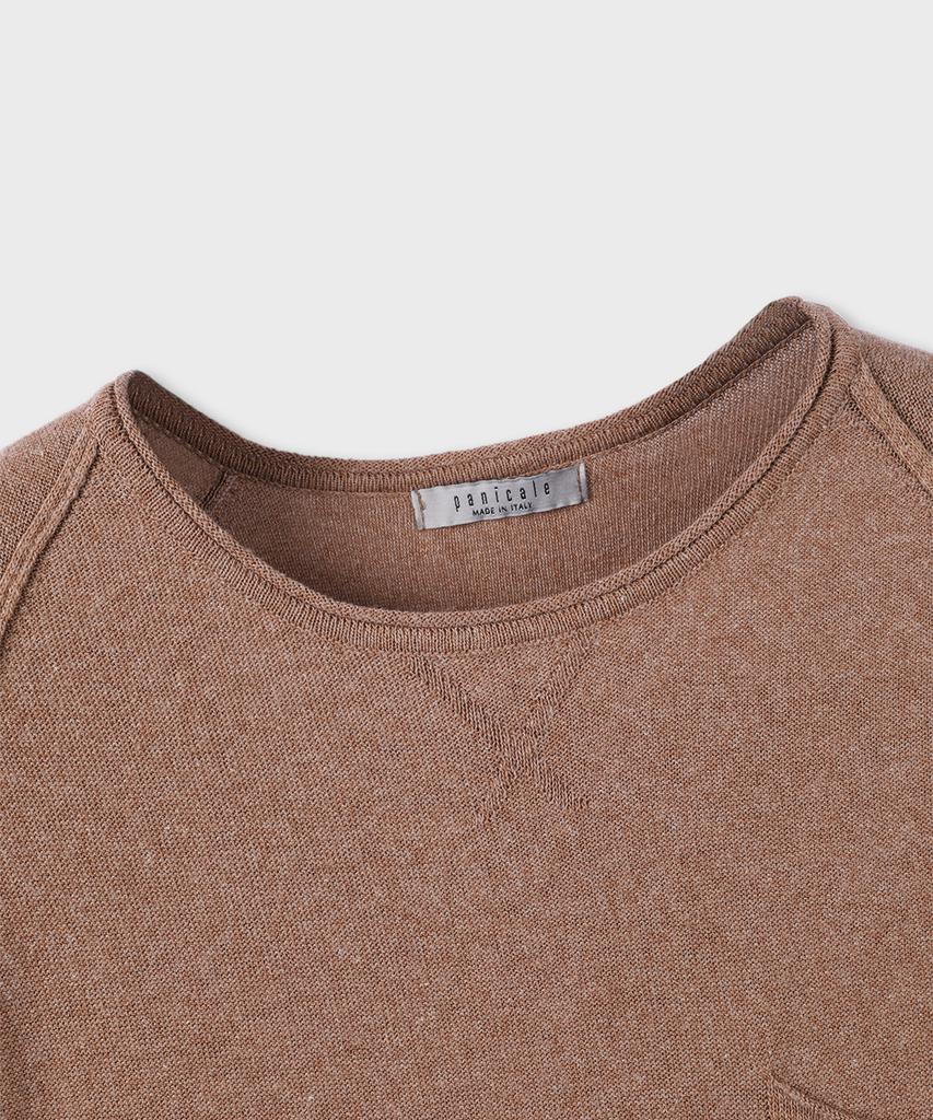 PANICALE Washed Raglan Knit 3 Colors