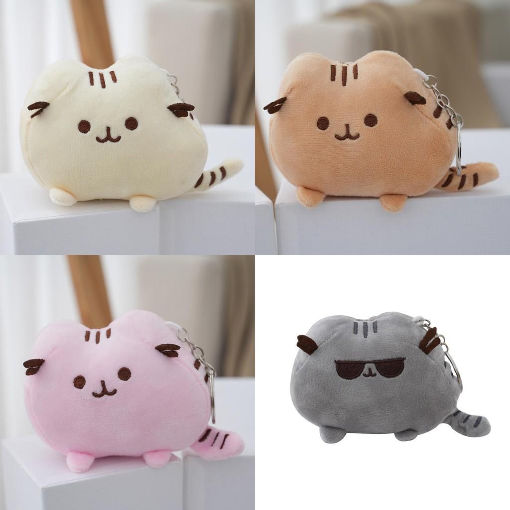 Adorable Cartoon Cat Plush Doll Cute Kitten Toy Backpack Charm Pp Cotton Stuffed Animal