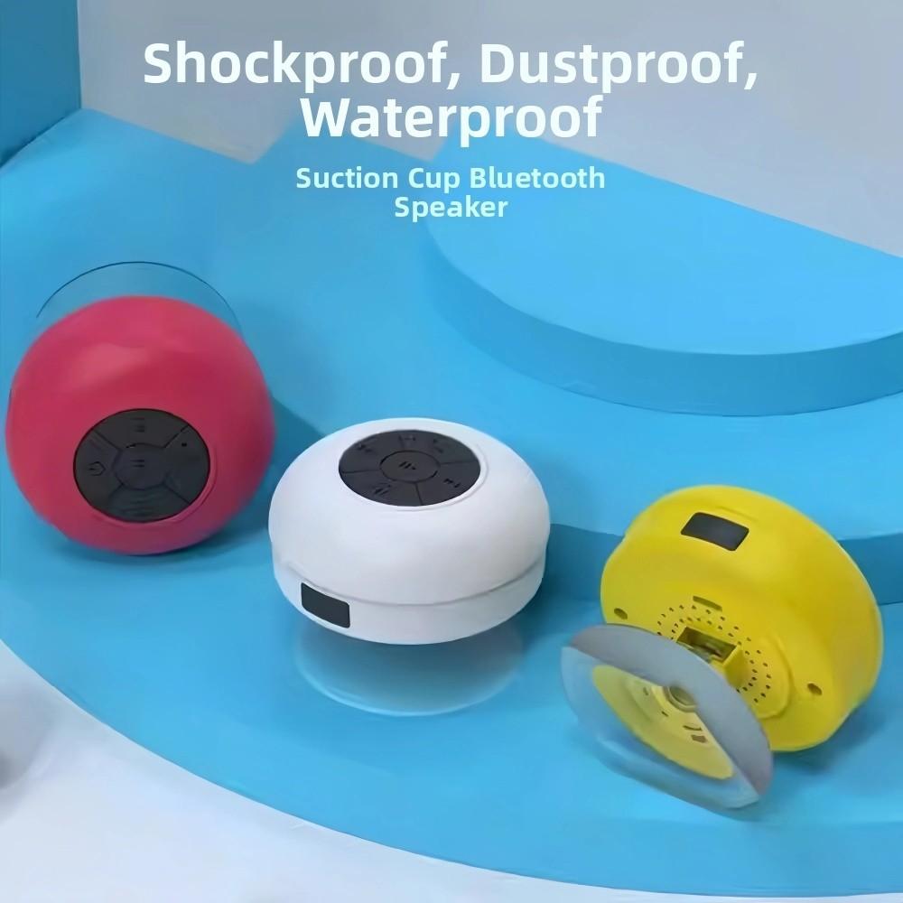 Handsfree Bathroom Loudspeaker Stereo Sound Mini Shower Subwoofer  Shower Environment