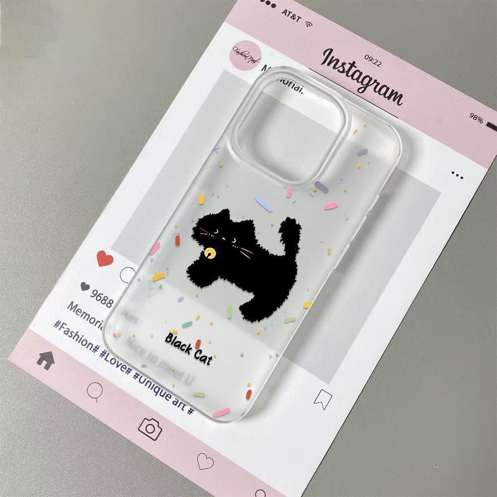 Cute Cat Dog Phone Case For IPhone 16 14 15 Plus Case 11 Pro 12 13 17 Pro Max 17 Air Silicone Clear Soft Shockproof Cover Cases iphone 13 ProMax