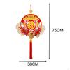 Chinese Year Decoration Party Supplies with Tassel Traditional Hanging Ornament for Tree