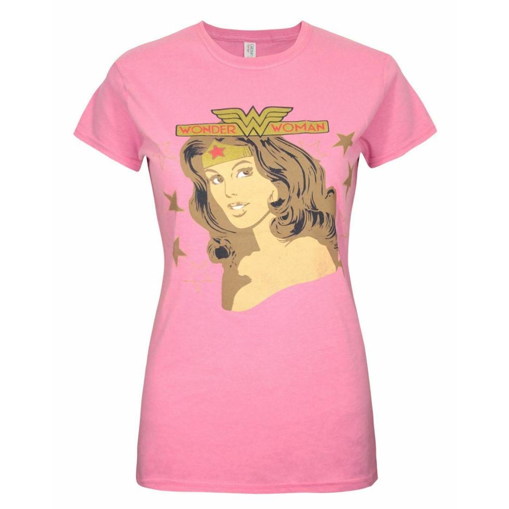 Wonder Woman Womens/Ladies Portrait T-Shirt