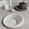 Round Silicone Heat-Resistant Coaster Tray Thickened Food-Grade Mat for Coffee Cups Jewelry Snacks & Table Decor