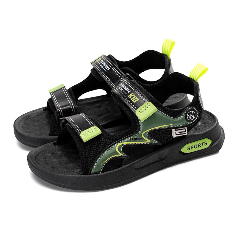 Size29-40 Jungen Mädchen Sommer Sandalen Atmungsaktive Wanderschuhe Casual Strand Schuhe Weich für Baby Kinder Outdoor Barfuß Trekking Ferse