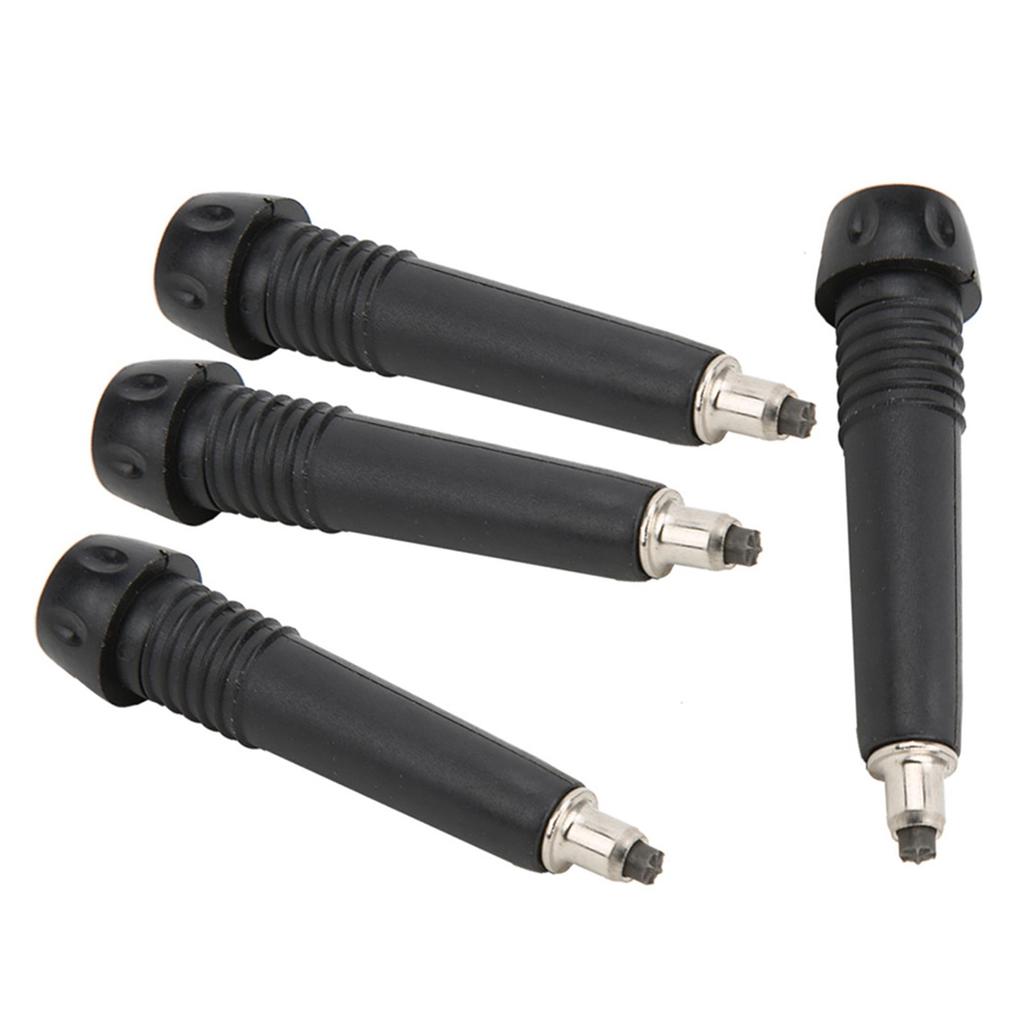 4 PCS Portable Replacement Rod Alpenstock Tip for Hiking Walking Treking