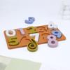 3D Number Letter Silicone Puzzle Jigsaw Baby Toys Sorting Math Brick Kids Educational Game Creative Learning Baby Shower Gifts