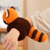 Kawaii Capybara Animal Slap Snap Wrap Wristband Plush Hand Ring Bracelet Cute Gift for Birthday Party