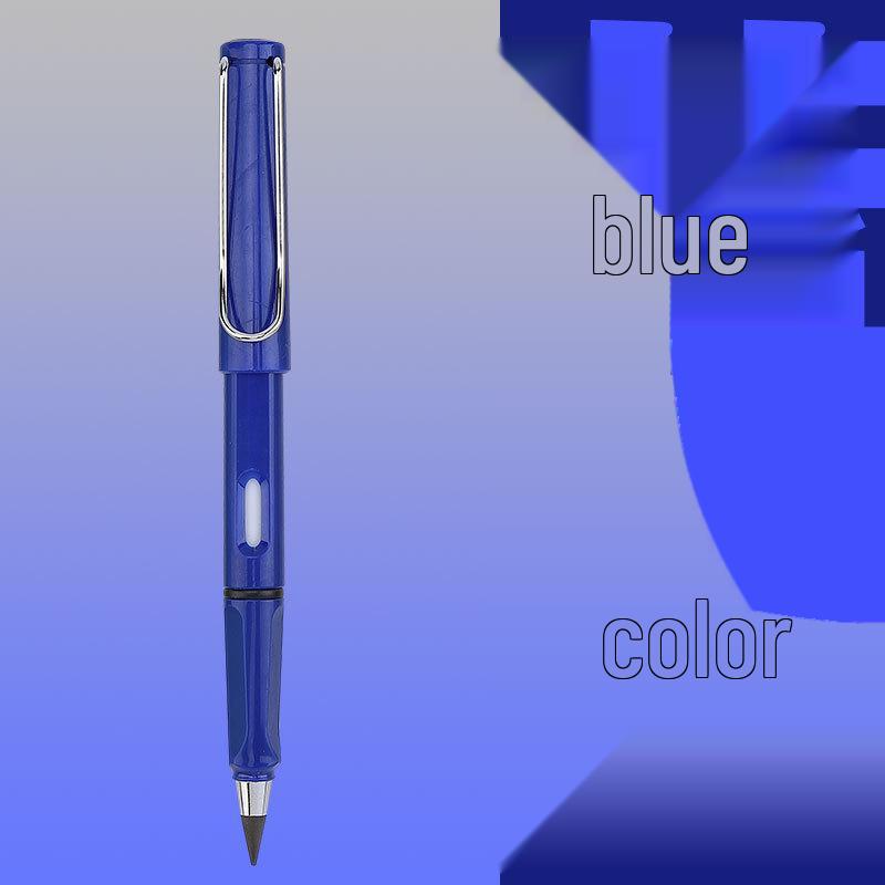 Eternal Black Technology Pencil: No Sharpening, HB Lead, Endless Writing Design