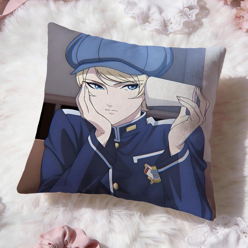 Anime M-Migi & DaliS Cushion Cover Premium Comfort Reversible Pillow Cove -Two in One Design for Any Room & Car Interior