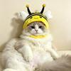 Adjustable Cute Whale Pet Hood Soft Plush Kitten Cosplay Headgear  Holiday Party
