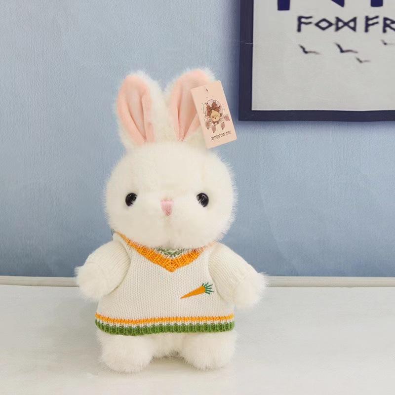 

Gauze Skirt Rabbit Doll Plush Toy Rag Doll Cartoon 8-inch Claw Machine Doll Giving Gifts To Classmates 25cm 8-inch Grab Machine Doll