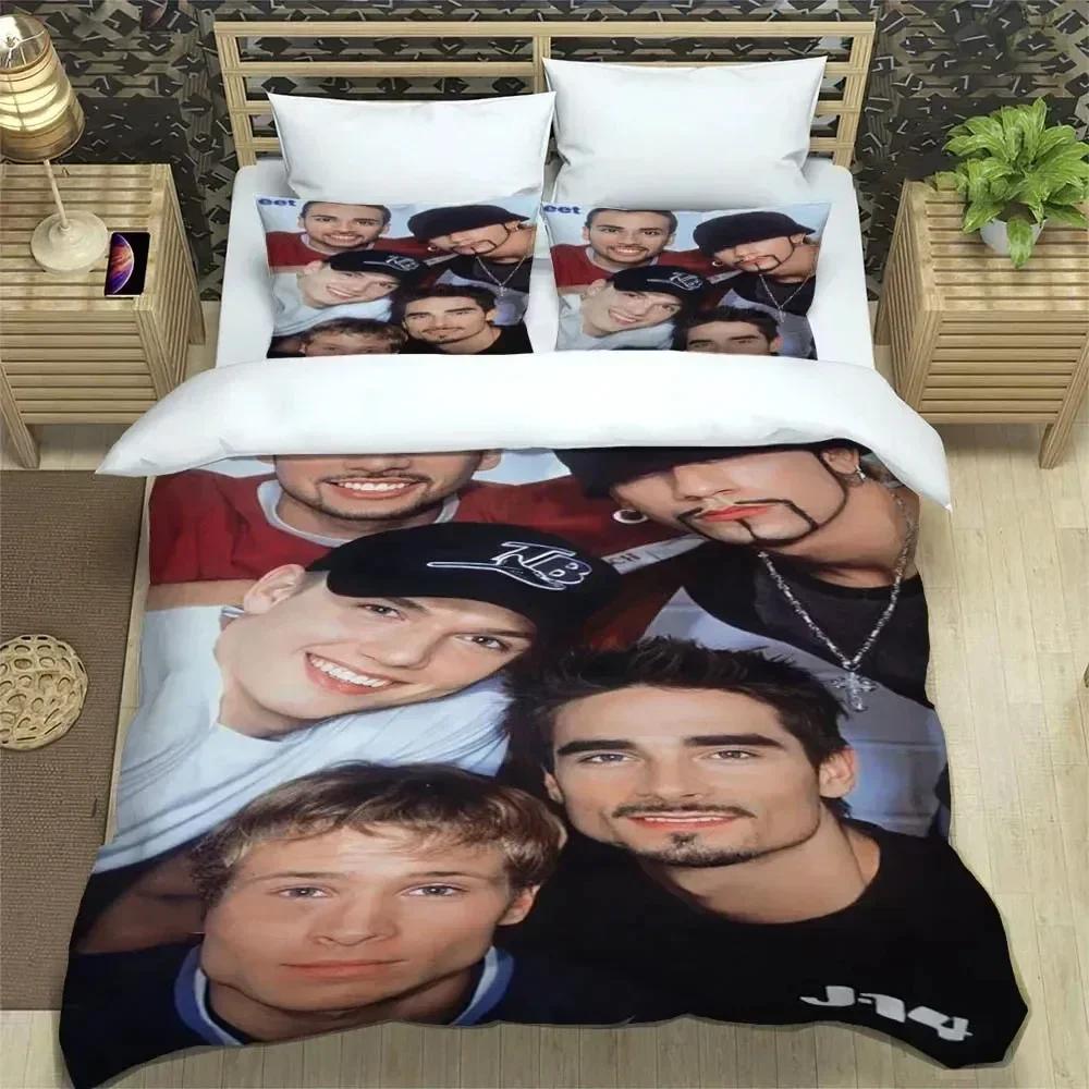 BSB Band Backstreet Boys Bettwäschesets Exquisites Bettzubehör Set Bettbezug Bettdecke Set Bettwäscheset Luxus Geburtstagsgeschenk