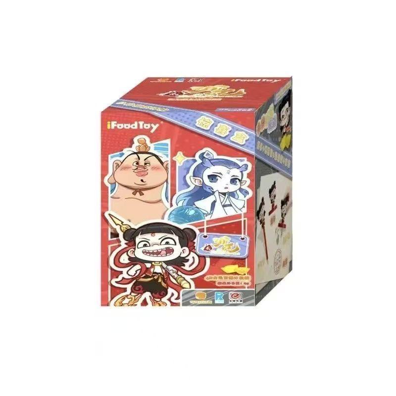 Nezha Figurine - Demon Child Stirring Up the Sea Series, Ao Bing Movie Replica, Blind Box Ornament Gift