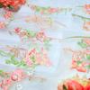 Flower Embroidered Cloth Patch Chinese Exquisite Hanfu Cheongsam Ancient Style Patches Hole DIY Decoration Applique Fabric