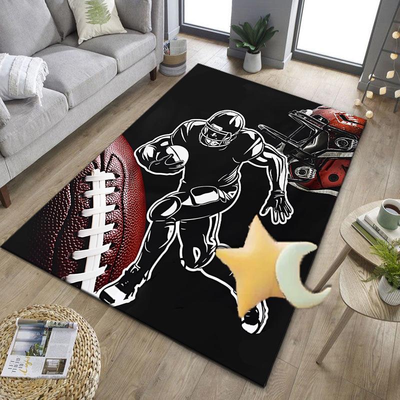 Baseball Feuerkraft Büro Teppich Stuhlmatte, Spielteppich, Geeignet für Eingang, Schlafzimmer, Wohnzimmer, Schreibtisch, Weihnachtsgeschenk