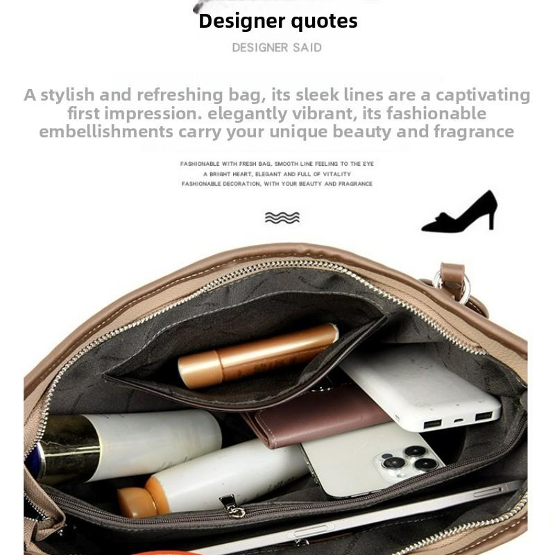 New Handheld Tote Bag Fashionable and Trendy Women's Cross Shoulder Bag