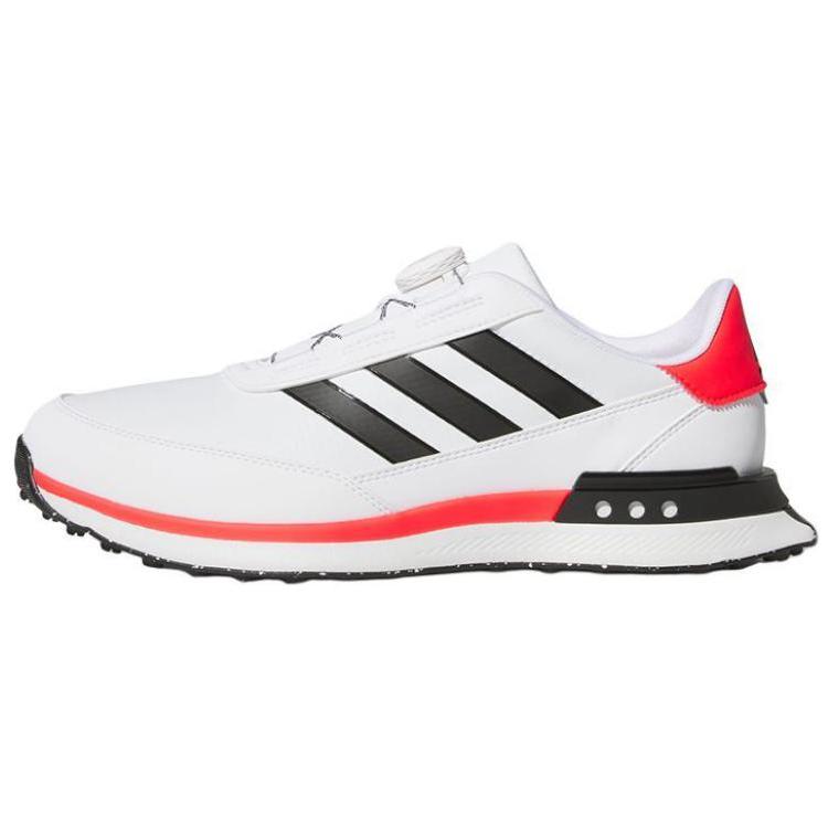 Adidas S2G SL BOA Golf Comfortable Versatile Shock Absorbing Non-Slip Waterproof Breathable Low Top Golf Shoes Men sneaker White Black Red JI4033