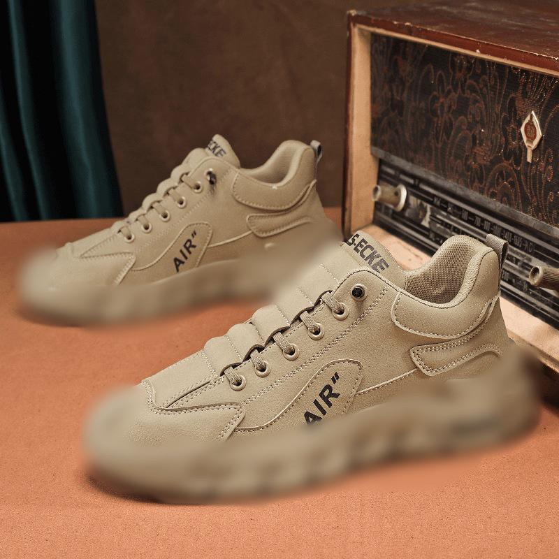 Men's Retro Non-Slip Casual Driving Shoes - Versatile All-Season Sports Sneakers