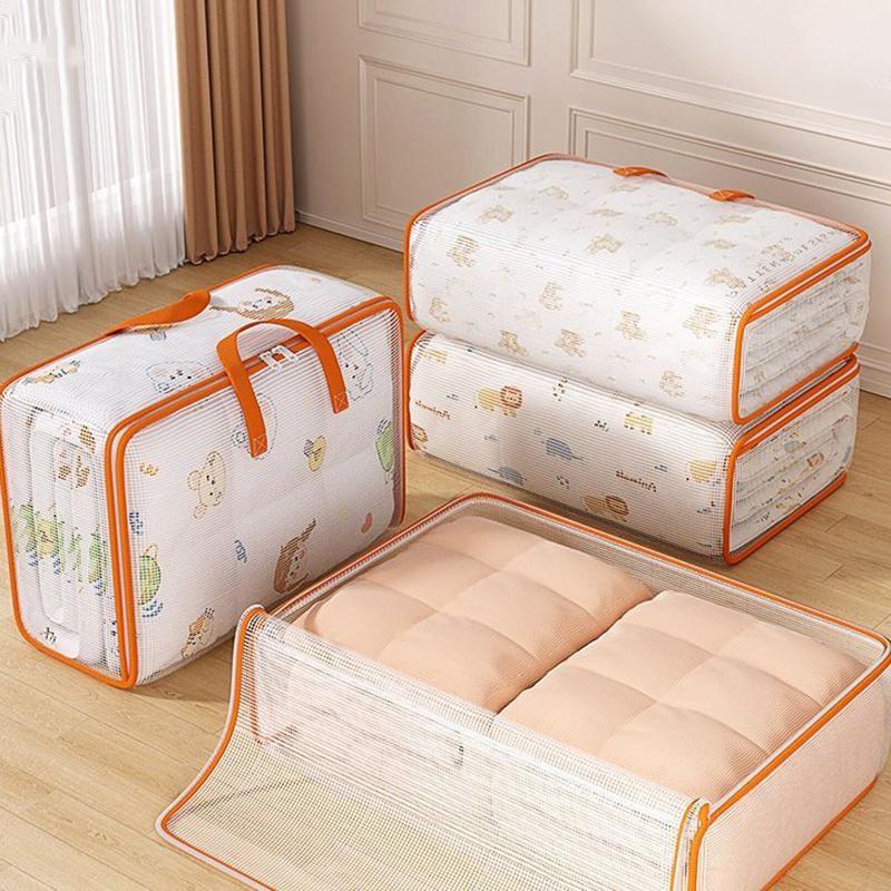 Large Capacity Home Clothes Organizers Storage Bag Bedroom Clothes Quilt Container Portable Back To School Package Bag