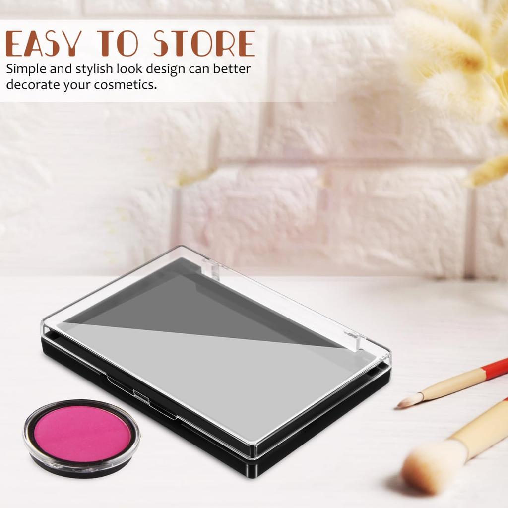 Frcolor Eyeshadow Case, Empty, Eyeshadow Storage Box, Makeup Palette, Magnetic Makeup Palette, Magnetic Eyeshadow Container, Eyeshadow Palette