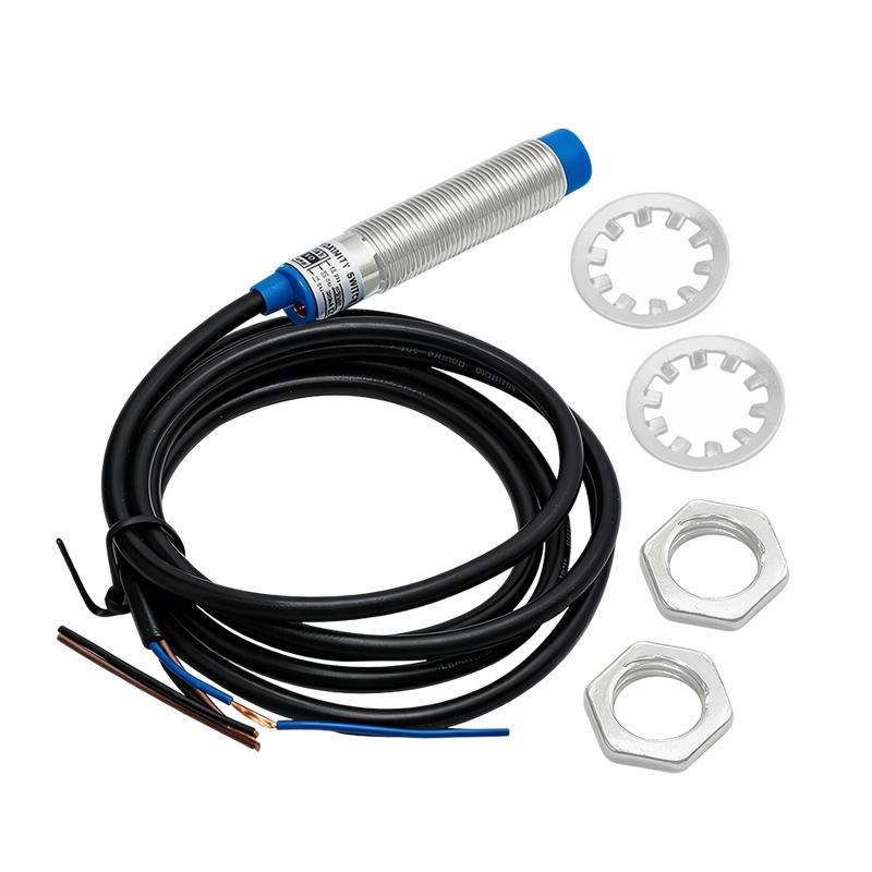LIZAO LJ12A3-4-Z/BX/BY Inductive Proximity Switch, 1.2m Cable SN04-N Metal Detector for Position Sensing & PLC