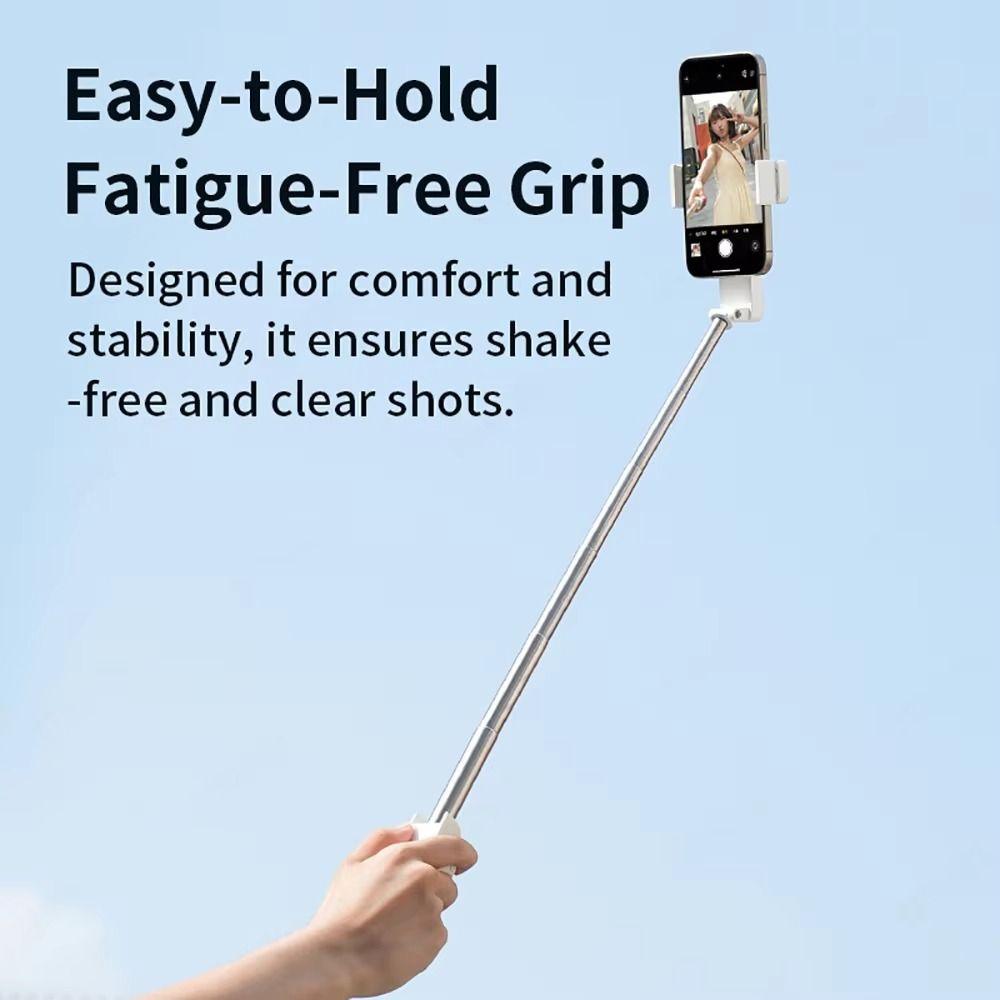 Anti-Wackel Mini Bluetooth Selfie Stick Faltbarer Handheld Handyhalter Videoaufnahme