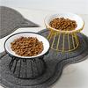 Single Tray Iron Pet Bowl Rack Anti-turnover Cat Food Rack Dog Food Rack