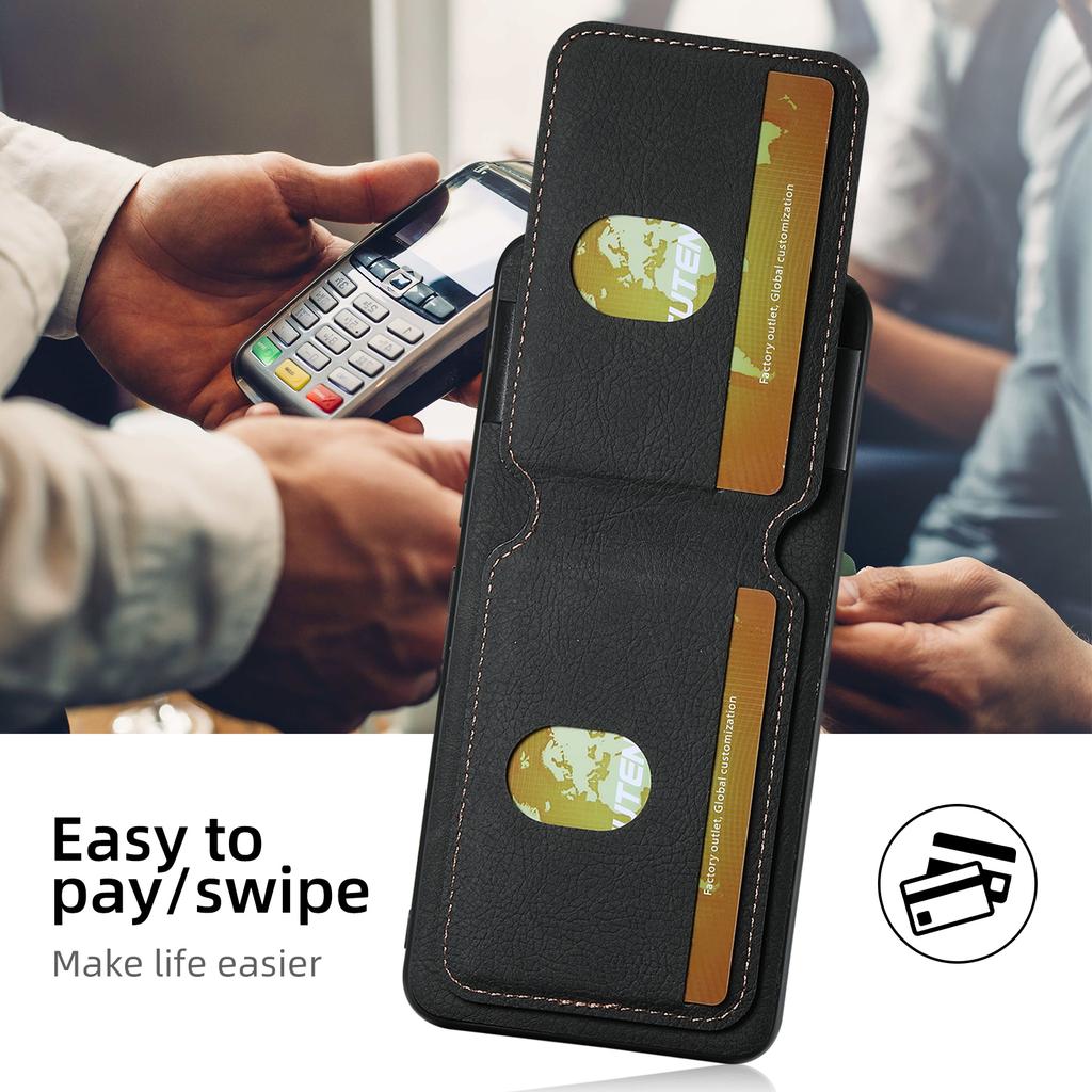 For Google Pixel 8 Pro Litchi Texture Case Vertical Flip Card Holder Protective Back Cover