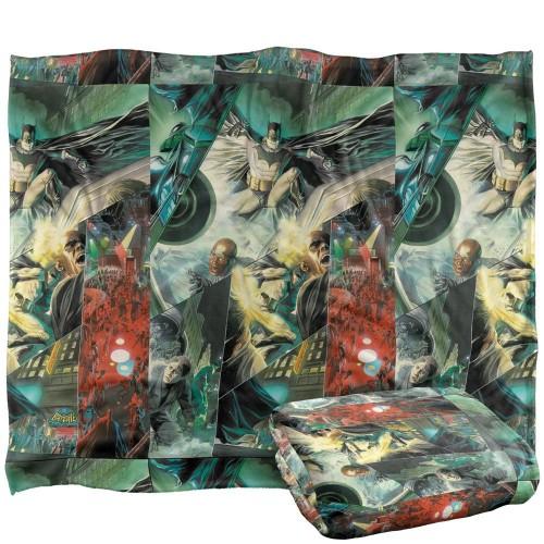 Batman Comic Collage Blanket