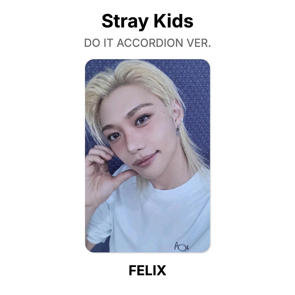 Stray Kids DO IT ACCORDION VER. Official Photocard