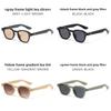 Vintage Round Frame Sunglasses With Uv400 Protection For Fashionable Outings And Travel