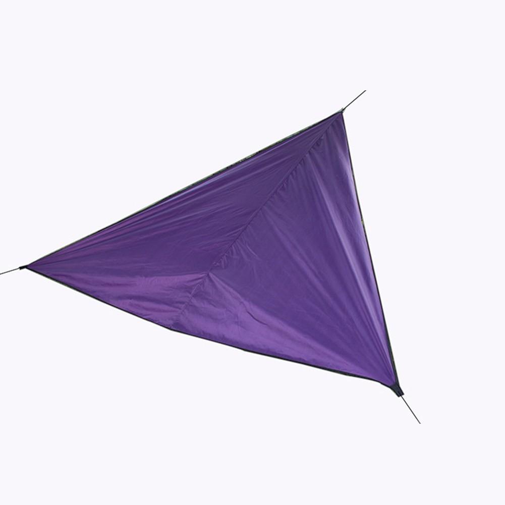 Camping Triangle Rain Fly Sunshade Tent Tarp Beach Sun Shelter Awning Canopy
