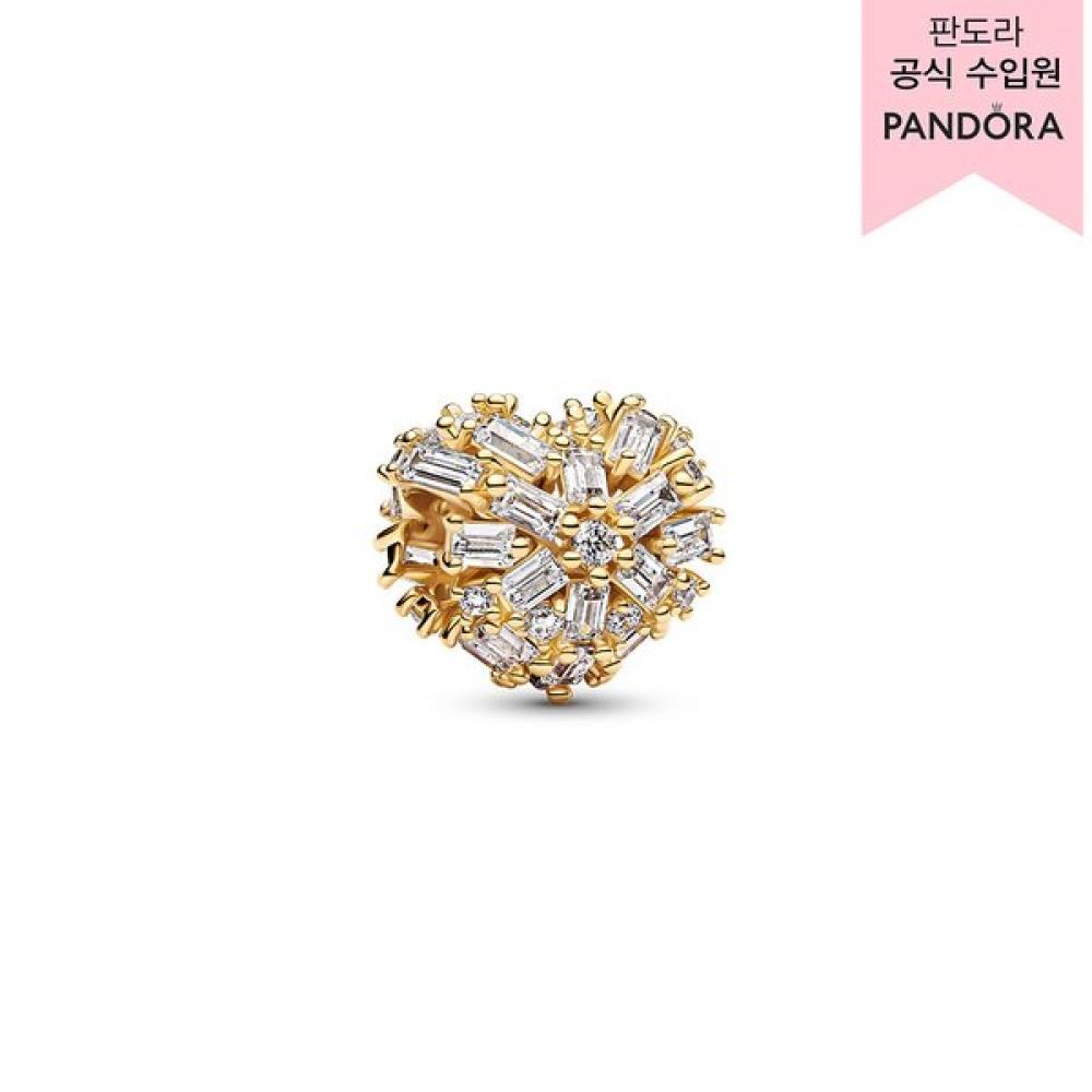 

Pandora Sparkling Heart Charm 764240c01 Single option