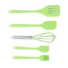 5pcs Silicone Kitchen Utensils Set Safe Heat Resistant Easy Cleaning Silicone Kitchenware Cooking Utensils Kit