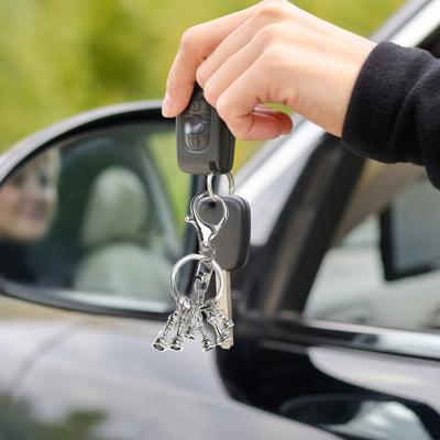 Šachový přívěsek na klíče Přívěsky na tašku Snadno zavěsit Lehký Přenosný Víceúčelový Kabelka Peněženka