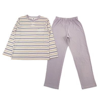 Takihyo EDWIN Langarm Baumwollmischung Loungewear Damen Pyjama, Jersey, Feuchtigkeitsableitend, Schnelltrocknend,