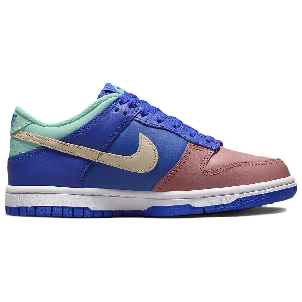 Nike Dunk Low SE GS Salmon Toe Kids Sneakers Blue Game-Royal Sail DZ2873-400