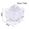 DIY Accessories Drinks Decoration Artificial Ice Simulate Ice Cubes Fake Crystal Acrylic Cubes