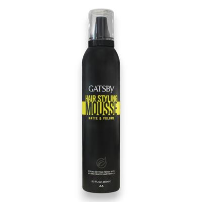 Haarstyling Mousse Mattes Volumen 250ml | Lang Haltender Halt Für Männer & Frauen | Natürlicher Look | Feuchtigkeitsresistenter Haarvolumenspender