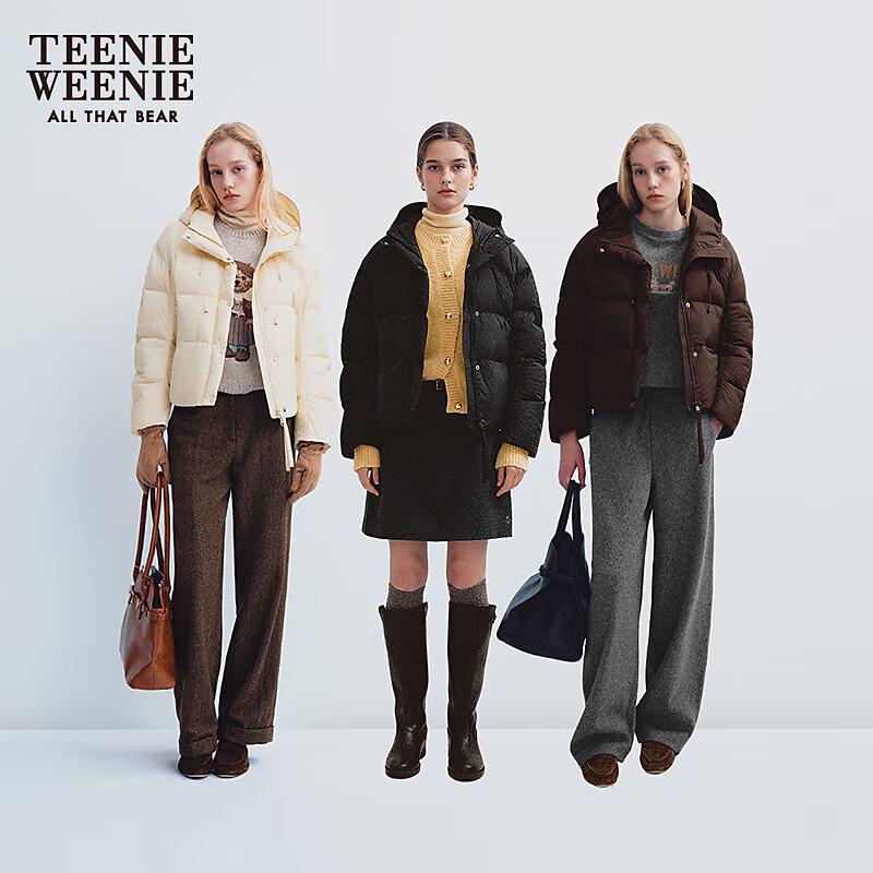 

Teenie Weenie Women s Hooded Raglan Short Down Jacket S