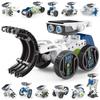 DIY 12-in-1 Solar-Powered Educational Robot Kit for Kids