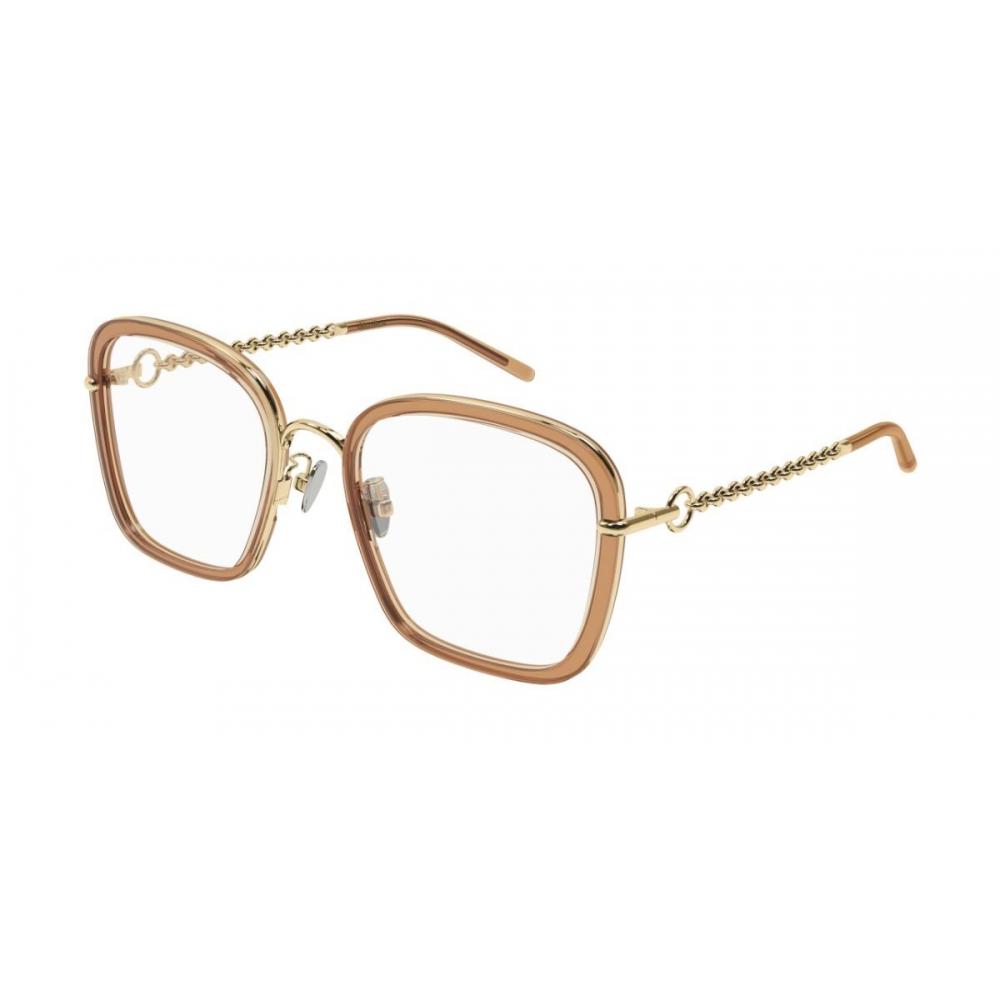 

Pomellato Pm0113o 002 Women Eyeglasses Transparent Brown/53