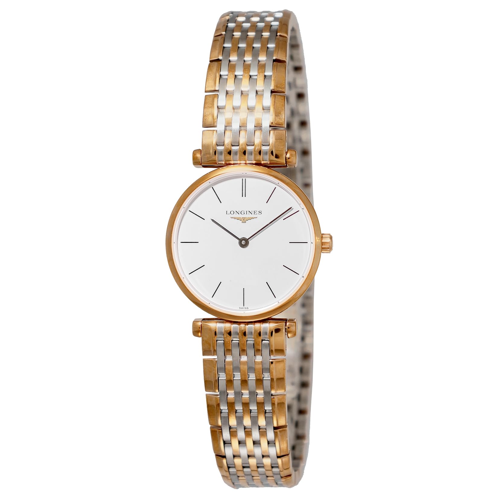 

Watch LA GRANDE CLASSIQUE Grand Classic Quartz 3 ATM Water Resistant Sapphire Glass White Dial Stainless Steel Gold [Longines] Women s L4.209.1.92.7 білий