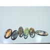 260Cts. Natural Purple Labradorite Spectrolite Oval Loose Gemstone 6Pcs Lot LL-1164